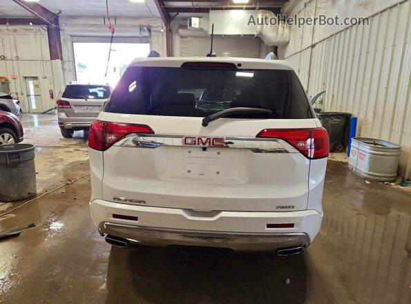 1GKKNXLS8HZ233104 2017 GMC ACADIA White Вид ззаду