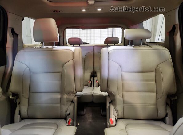 1GKKNXLS8HZ233104 2017 GMC ACADIA White Вид задніх сидінь