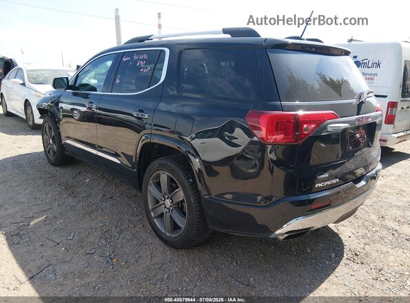 1GKKNXLS8HZ243700 2017 GMC ACADIA Black Задня ліва чверть