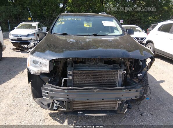 1GKKNXLS8HZ243700 2017 GMC ACADIA Black Вид задньої частини салону