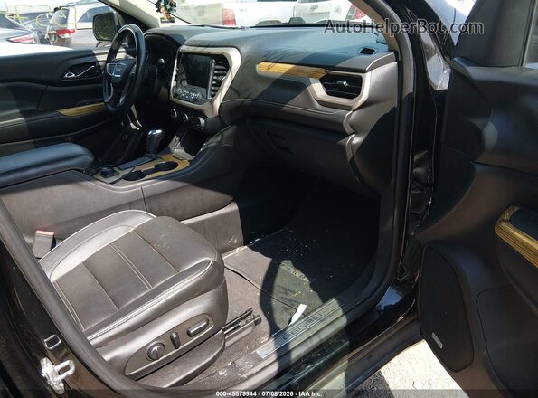 1GKKNXLS8HZ243700 2017 GMC ACADIA Black Вид салону спереду
