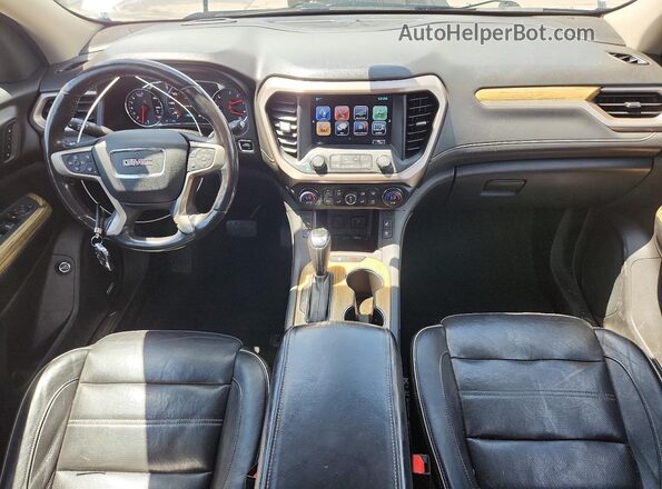 1GKKNXLS8JZ181513 2018 GMC ACADIA White Vista del salpicadero