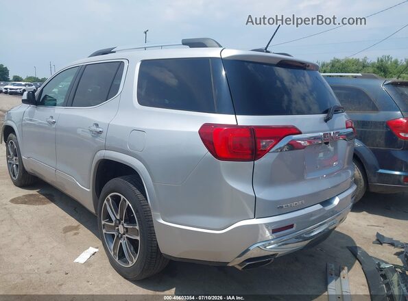 1GKKNXLS8JZ199834 2018 GMC ACADIA Silver Rear left