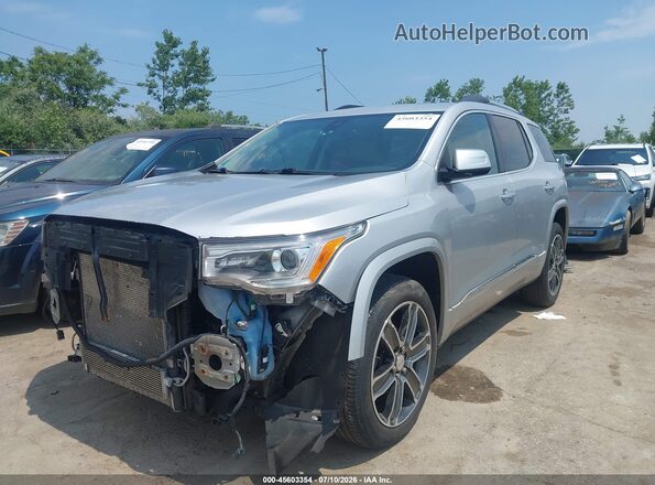 1GKKNXLS8JZ199834 2018 GMC ACADIA Silver Front left