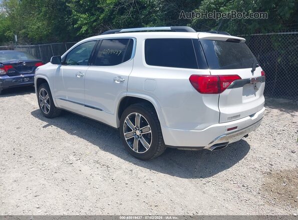 1GKKNXLS8KZ203723 2019 GMC ACADIA White Trasero izquierdo