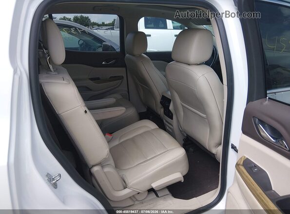1GKKNXLS8KZ203723 2019 GMC ACADIA White Vista de la etiqueta del VIN
