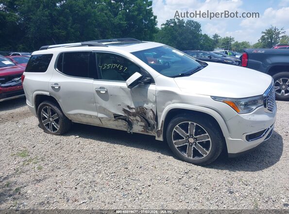1GKKNXLS8KZ203723 2019 GMC ACADIA White Vista interior trasera
