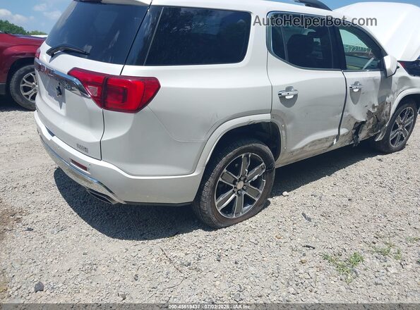 1GKKNXLS8KZ203723 2019 GMC ACADIA White 