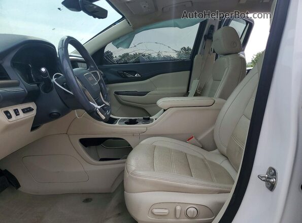1GKKNXLS8MZ102300 2021 GMC ACADIA White Front interior view