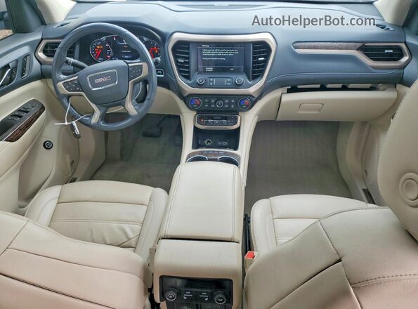 1GKKNXLS8MZ102300 2021 GMC ACADIA White Dashboard view