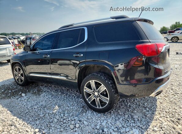 1GKKNXLS9HZ290640 2017 GMC ACADIA Black Trasero izquierdo