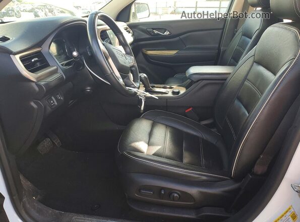 1GKKNXLSXHZ116852 2017 GMC ACADIA Белый Вид салона спереди
