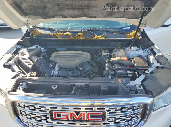 1GKKNXLSXHZ116852 2017 GMC ACADIA Белый Вид подкапотного пространства