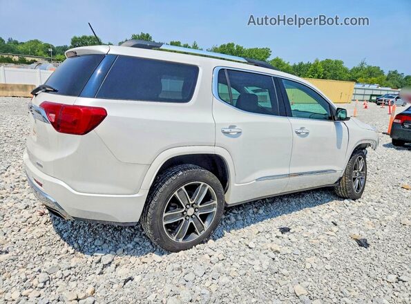 1GKKNXLSXKZ118950 2019 GMC ACADIA White უკანა მარჯვენა