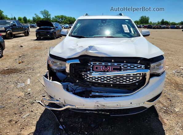 1GKKNXLSXKZ246427 2019 GMC ACADIA White Դիմացի տեսք