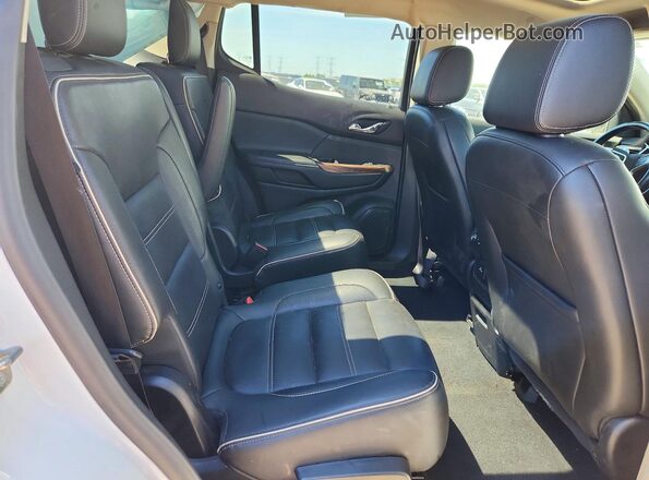 1GKKNXLSXKZ246427 2019 GMC ACADIA White Հետևի նստատեղերի տեսք