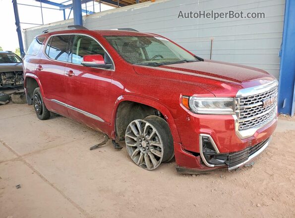 1GKKNXLSXMZ223328 2021 GMC ACADIA Red Передня права чверть
