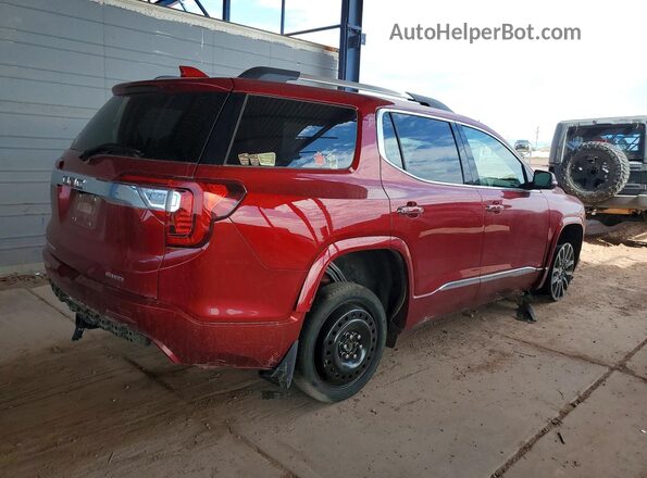 1GKKNXLSXMZ223328 2021 GMC ACADIA Red Задня права чверть