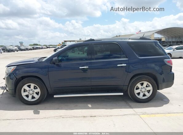 1GKKRNED2GJ336491 2016 GMC ACADIA Blue Vista interior de 360 grados