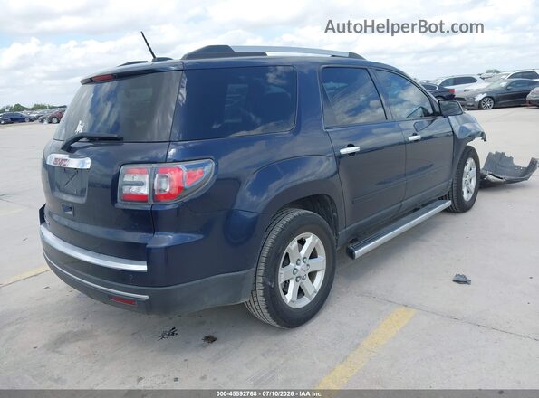 1GKKRNED2GJ336491 2016 GMC ACADIA Blue Trasero derecho