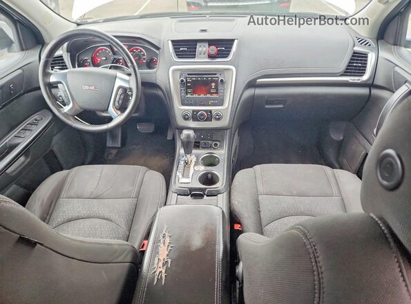 1GKKRPKD2GJ246564 2016 GMC ACADIA White Widok deski rozdzielczej