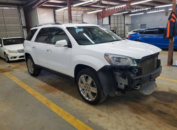 1GKKRSKD3HJ220608 2017 GMC ACADIA White Przód prawy