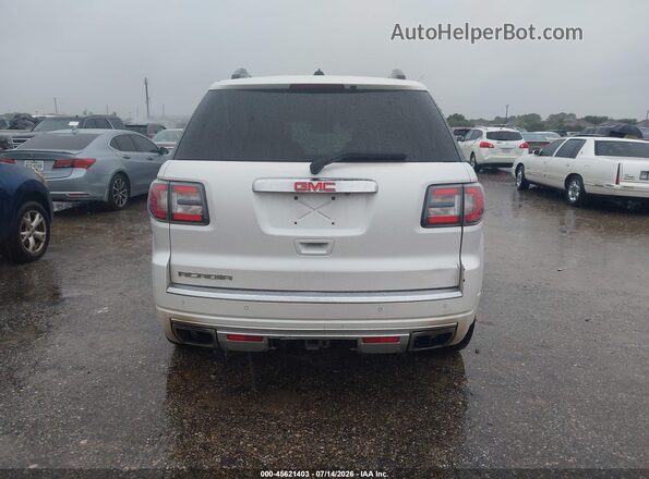 1GKKRTKD6GJ118322 2016 GMC ACADIA White 