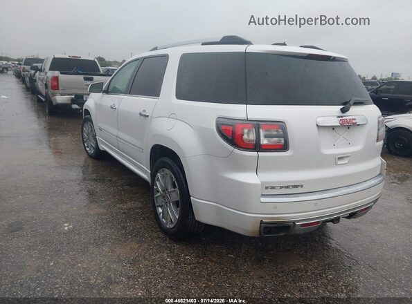 1GKKRTKD6GJ118322 2016 GMC ACADIA White Trasero izquierdo