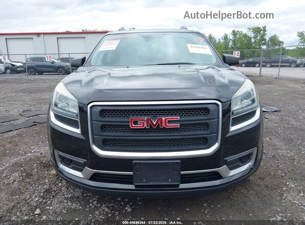1GKKVNED3GJ237206 2016 GMC ACADIA Black ხელსაწყოთა პანელის ხედი