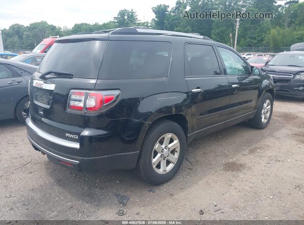 1GKKVPKD3GJ189822 2016 GMC ACADIA Black Rear right