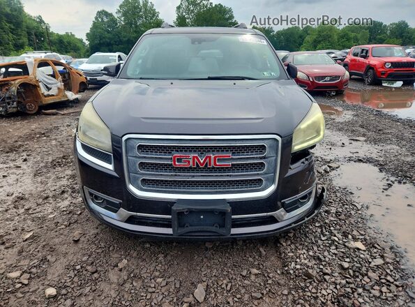 1GKKVRKD2GJ259581 2016 GMC ACADIA Black წინა ხედი