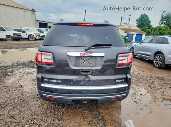 1GKKVRKD2GJ259581 2016 GMC ACADIA Black უკანა ხედი
