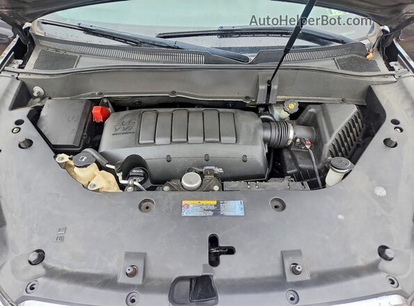 1GKKVRKD2GJ259581 2016 GMC ACADIA Black ძრავის განყოფილების ხედი