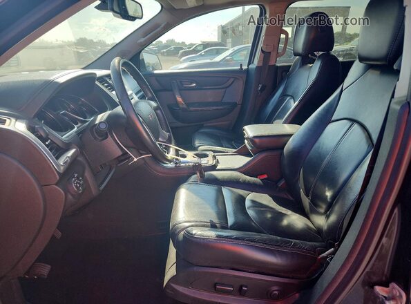 1GKKVRKD3GJ136629 2016 GMC ACADIA Charcoal Front interior view