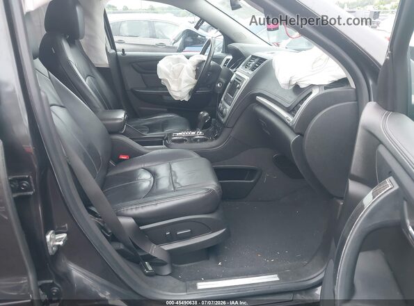 1GKKVRKD3GJ166133 2016 GMC ACADIA Черный Вид салона спереди