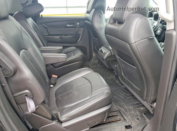 1GKKVRKD5GJ336847 2016 GMC ACADIA Black Widok wnętrza z tyłu