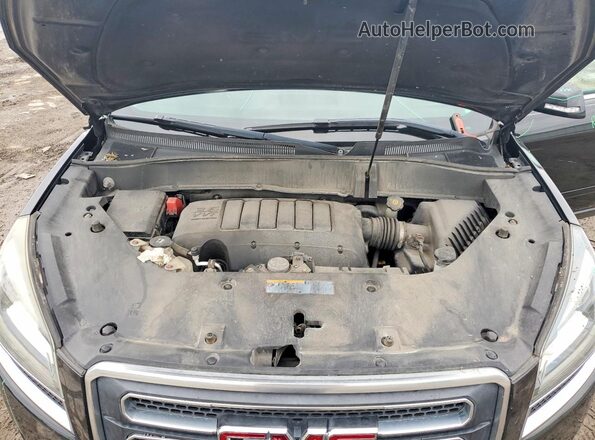 1GKKVRKD5GJ336847 2016 GMC ACADIA Black Widok komory silnika