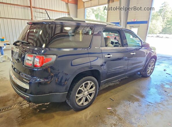 1GKKVRKD6GJ321497 2016 GMC ACADIA Blue Rear right