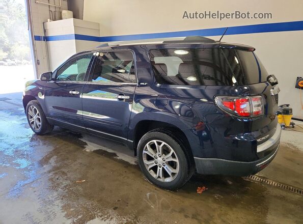 1GKKVRKD6GJ321497 2016 GMC ACADIA Blue Rear left