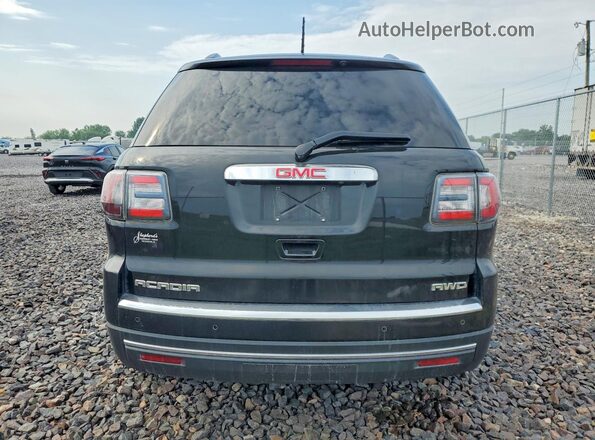 1GKKVRKD6GJ347968 2016 GMC ACADIA Black უკანა ხედი