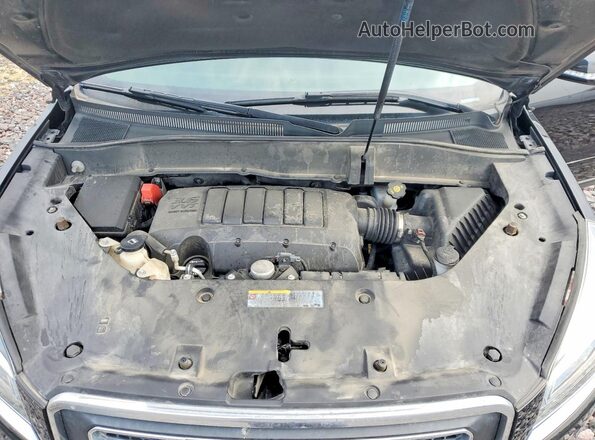 1GKKVRKD6GJ347968 2016 GMC ACADIA Black ძრავის განყოფილების ხედი