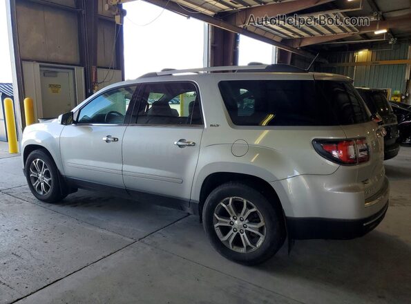 1GKKVRKD7GJ167446 2016 GMC ACADIA Silver Trasero izquierdo