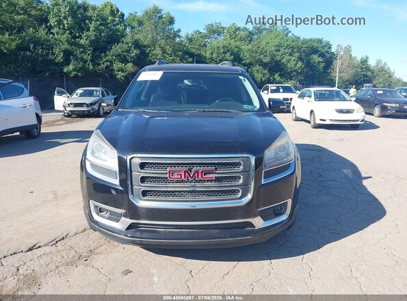 1GKKVRKD8GJ104842 2016 GMC ACADIA Black Instrument cluster view