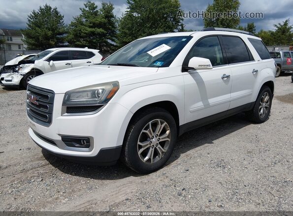 1GKKVRKD9GJ279570 2016 GMC ACADIA Белый Передняя левая четверть