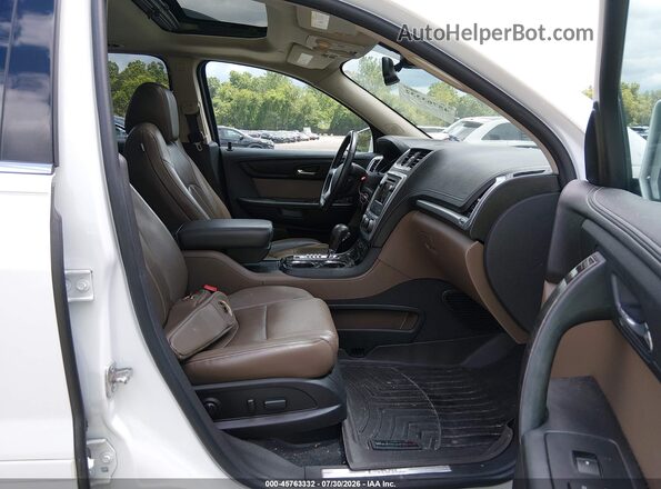 1GKKVRKD9GJ279570 2016 GMC ACADIA Белый Вид салона спереди