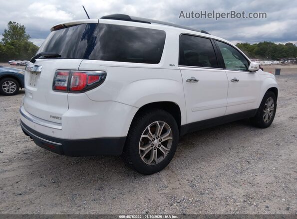 1GKKVRKD9GJ279570 2016 GMC ACADIA Белый Задняя правая четверть