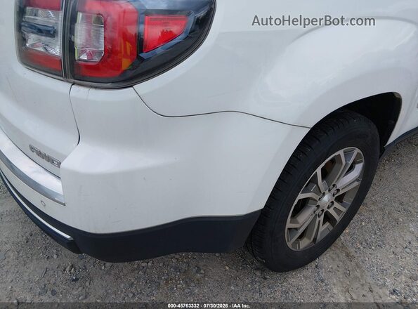 1GKKVRKD9GJ279570 2016 GMC ACADIA Белый Вид спереди