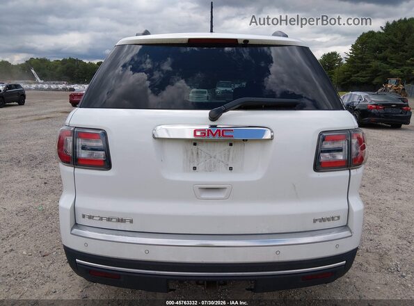 1GKKVRKD9GJ279570 2016 GMC ACADIA Белый 