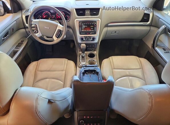 1GKKVRKDXGJ212122 2016 GMC ACADIA Black Dashboard view