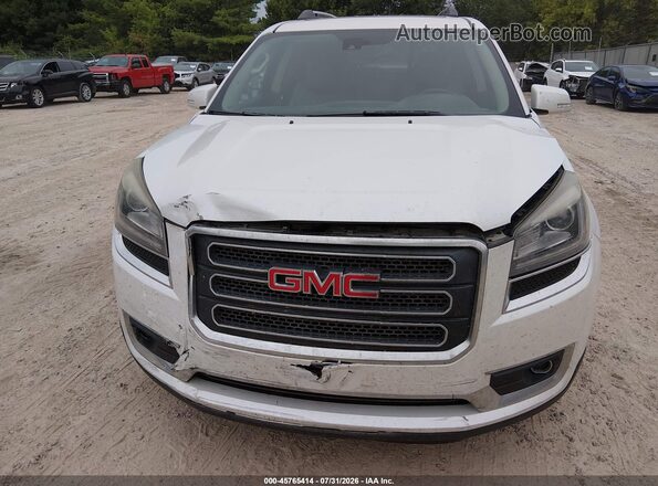 1GKKVRKDXGJ269128 2016 GMC ACADIA White ხელსაწყოთა პანელის ხედი